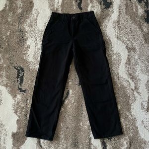 carhartt flannel lined canvas pants — 30x30